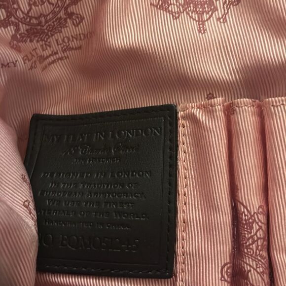 My Flat In London Leopard Print Fur Purse - Picture 7 of 10